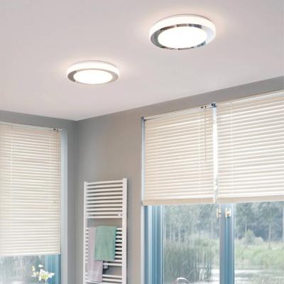 Pagazzi Carpi Chrome LED Bathroom Flush Ceiling Light