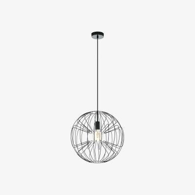 Pagazzi Okinzuri Matt Black 110cm 1 Light Pendant Light