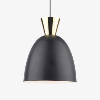 Pagazzi Matos Domed Black &amp; Gold Shade