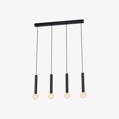 Pagazzi Cortenova Black 4 Light Ceiling Pendant
