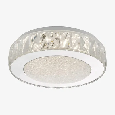 Pagazzi Akelia Small Acrylic LED Flush Ceiling Light
