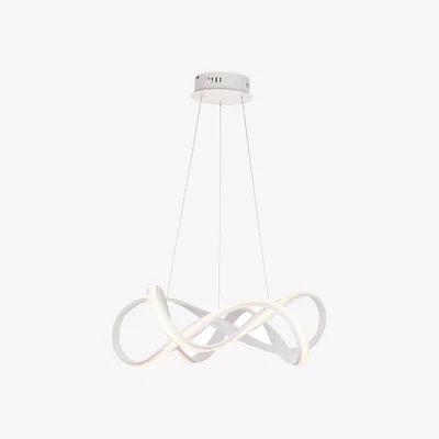Pagazzi Synergy Large Warm White LED White Ceiling Pendant