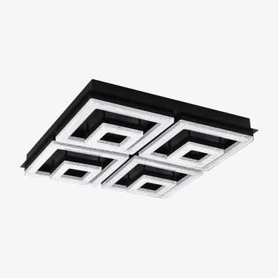 Pagazzi Eglo Fradelo Large 4 light Warm White Flush Ceiling Light