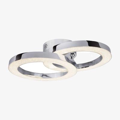 Pagazzi Rings Cool White LED Semi Flush Ceiling Light