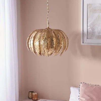 Pagazzi Delphine Large Gold Ceiling Pendant