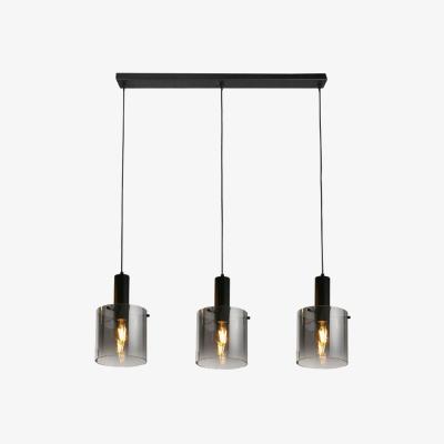 Pagazzi Sweden 3-Light Black Bar Pendant