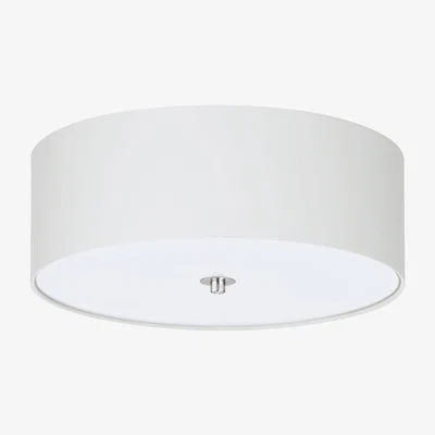 Pagazzi Pasteri 3 Light Semi Flush Ceiling Light White