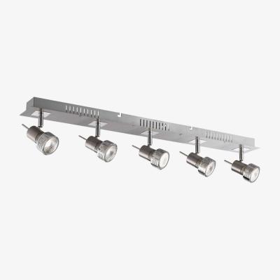 Pagazzi Ridge 5 Spotlight Bar Satin Nickel