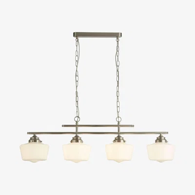 Pagazzi School House 4 Light Bar Pendant
