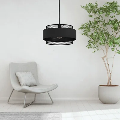 Pagazzi Bazely Black Ceiling Pendant