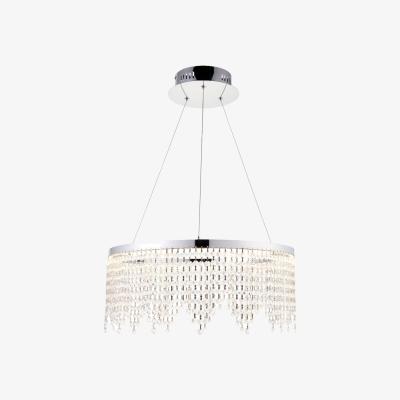 Pagazzi Hilty 25W LED Polished Chrome Pendant Ceiling Light
