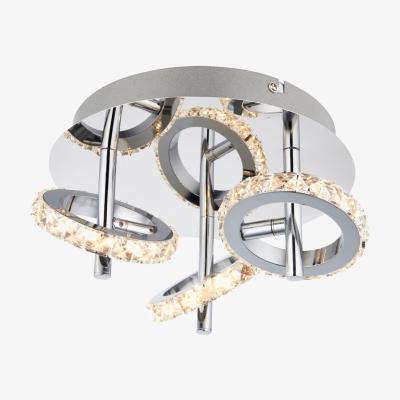 Pagazzi Alexa 3 Spot  Plate LED Cool White Ceiling Light