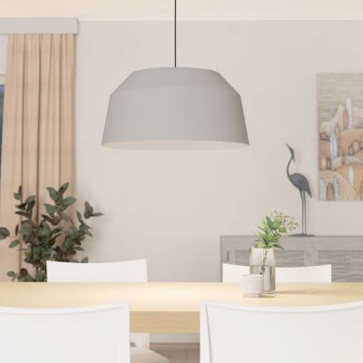 Pagazzi Contrisa Large Grey Pendant Ceiling Light