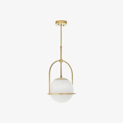 Pagazzi Pilar 1 Light Brass Ceiling Light