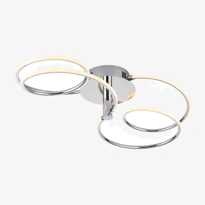 Pagazzi Eterne Large Warm White LED Semi Flush Ceiling Light