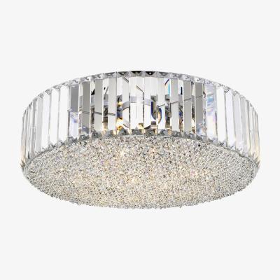 Pagazzi Sireno 5 Light Crystal Semi Flush Ceiling Light