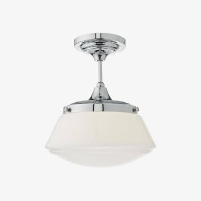 Pagazzi Caden Opal Glass IP44 School Light Pendant Ceiling Light