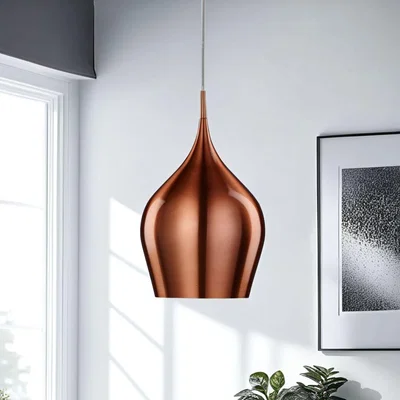 Pagazzi Vibrant Metallic Pink Pendant Ceiling Light