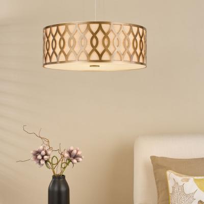 Pagazzi Locryn 4-Light Brushed Bronze Pendant