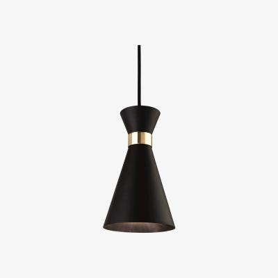Pagazzi Ohio Black and Brass Pendant Ceiling Light