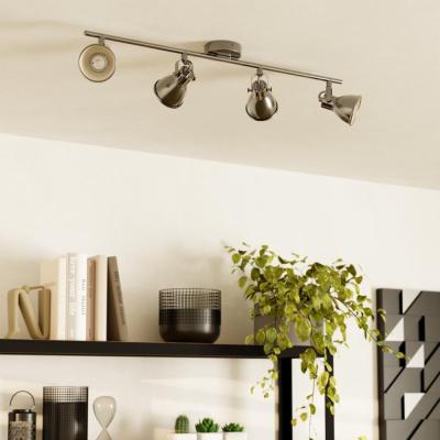 Pagazzi Seras 4-Spot Antique Nickel Spotlight Bar