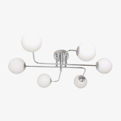 Pagazzi Parola 6 Light Polished Chrome Ceiling Light