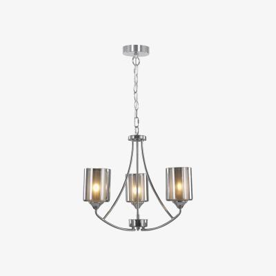 Pagazzi Ashton 3-Light Polish Chrome Ceiling Light