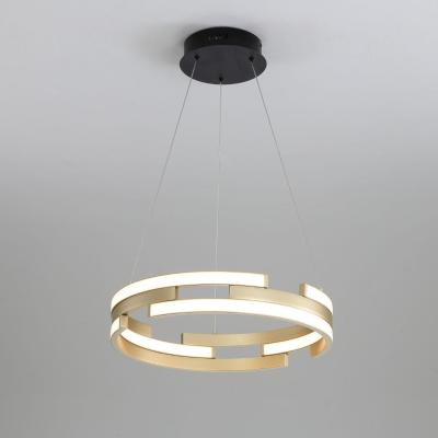 Pagazzi Helmi Gold LED Pendant Ceiling Light