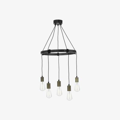 Pagazzi Ivan 5 Light Ceiling Light Rustic