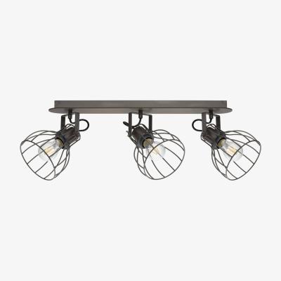 Pagazzi Sambatello Brown 3 Light Spotlight Bar