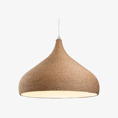 Pagazzi Coast 1 Light Rope Pendant Ceiling Light