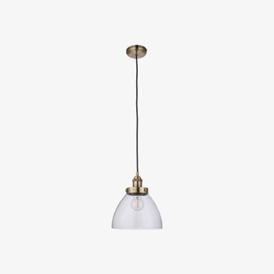 Pagazzi Hansen Small Pendant Ceiling Light Antique Brass