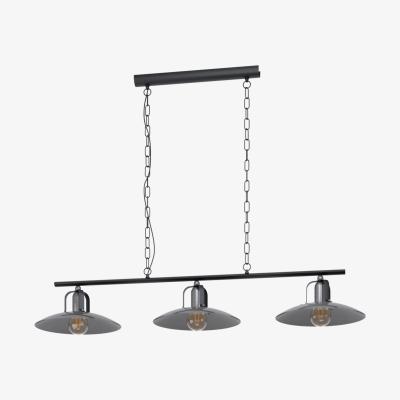 Pagazzi Kenilworth 3 Light Antique Nickel Ceiling Light
