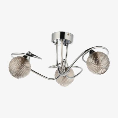Pagazzi Twine Semi Flush 3 Light Ceiling Light