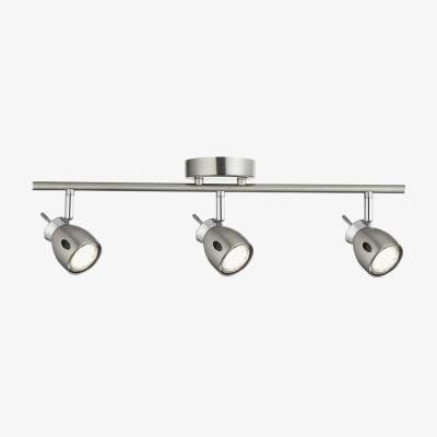 Pagazzi Quinny 3 Light Spotlight Bar Satin Nickel