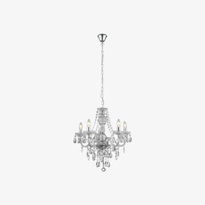 Pagazzi Chantelle 5 Light Clear Ceiling Light
