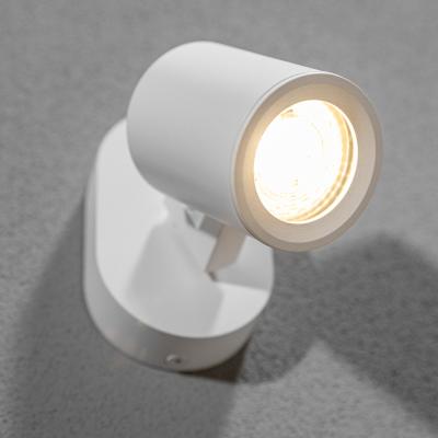 The Range CGC CARLA White Modern Single Cylinder Spotlight - white
