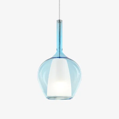 The Range Kalique Pendant Light Blue - Blue