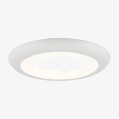The Range Siriodisc Integrated LED Recessed Light Matt White Textured, Opal Ps Plastic - Opal Plastic