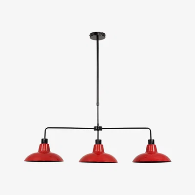 The Range Huckleberry Black Ceiling Light Low Hanging Pendant - Black