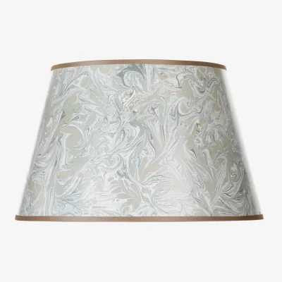 The Range Frida Taupe Marble Tapered Drum Shade