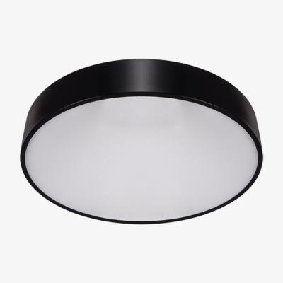 The Range CGC LUNA Black Round Ceiling Wall Light Surface Mount 24W - Black