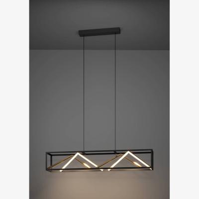 The Range EGLO Penela Black and Gold Pendant Light - Black, Gold