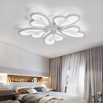 The Range 5 Lights Flower Shape LED Ceiling Light  - White  / Cool White