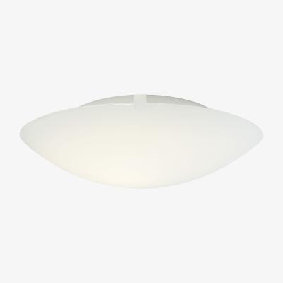 The Range Standard Flush Ceiling Light White, E27 - White