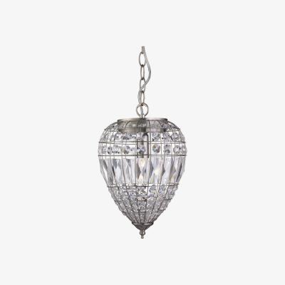 The Range Marantta Satin Silver Pendant - Silver
