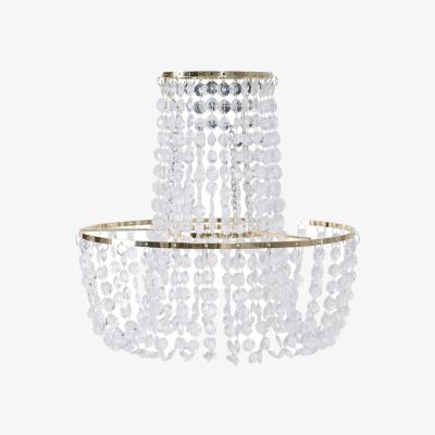 The Range Tegan Jewel Droplet Ceiling Pendant Light Shade - Gold