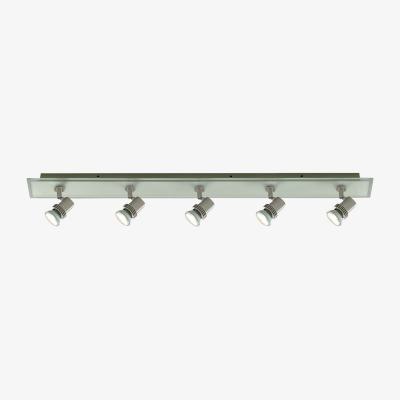 The Range Top Hat 5 Light Bar Spotlight - Silver