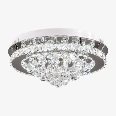 The Range HomeScape Crystal Round Ring Ceiling Light - Polished Chrome