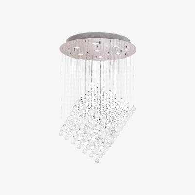 The Range Colorado Ceiling Cluster Pendant Diamond 7 Light Polished Chrome, Crystal - Polished Chrome